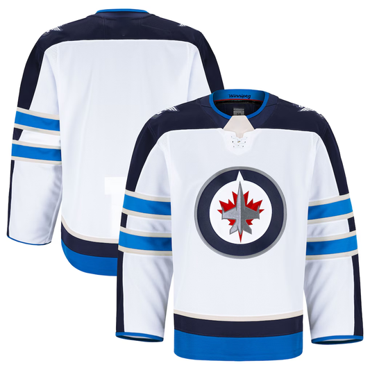 Tlead W.Jets White Away Authentic Pro Jerseys