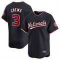 Tlead W.Nationals #3 Dylan Crews Player Navy Limited Stitched Jerseys