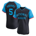 Tlead W.Nationals #5 CJ Abrams Player Navy Elite National League All-Star Game Stitched Jerseys