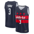 Tlead W.Wizards #3 Trae Young Navy Fast Break - Statement Edition