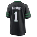 Tlead NY.Jets #1 Ahmad Sauce Gardner Legacy Black Alternate Game Jersey