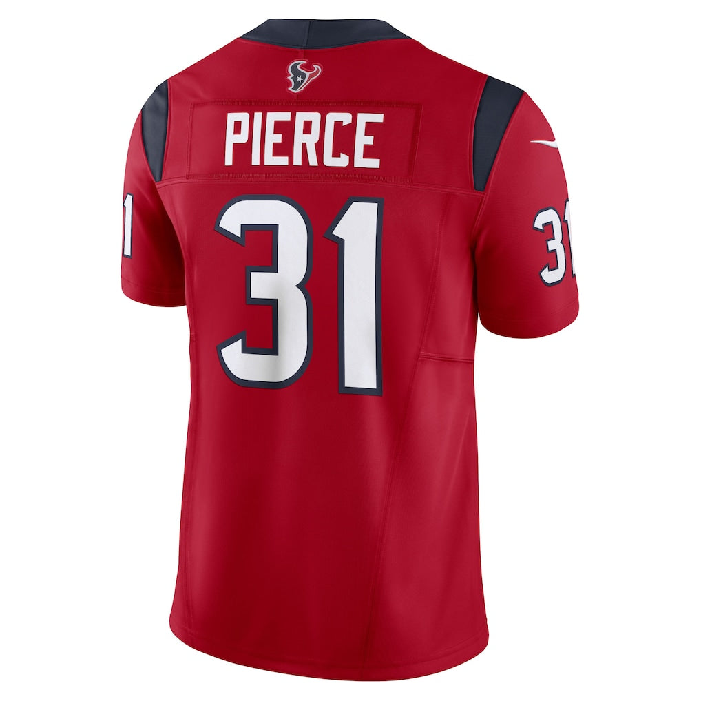 Tlead H.Texans #31 Dameon Pierce Red Vapor F.U.S.E. Limited Jersey