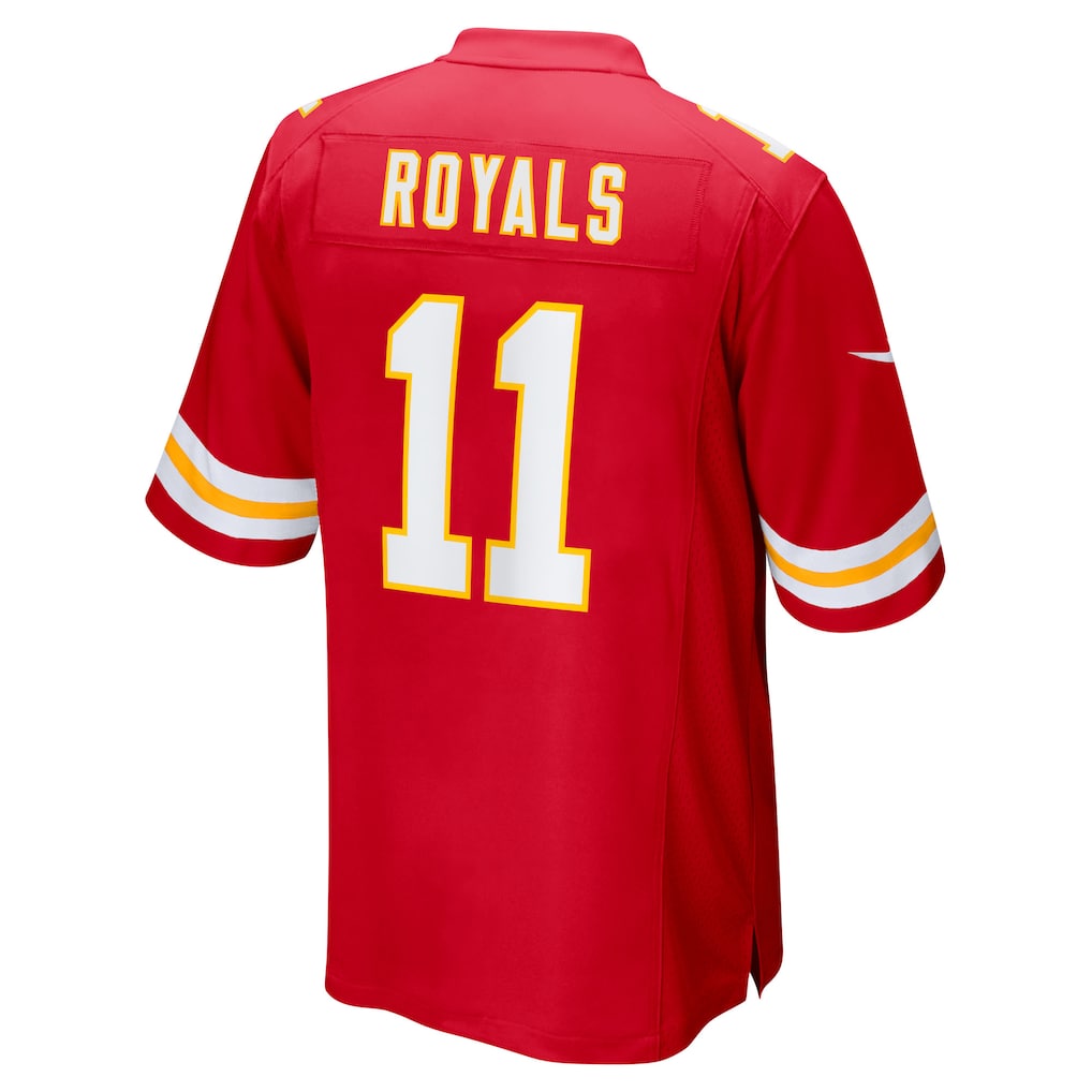 Tlead KC.Chiefs #11 Jalen Royals Red Team Game Jersey