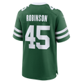 Tlead NY.Jets #45 Mark Robinson Legacy Green Team Game Jersey