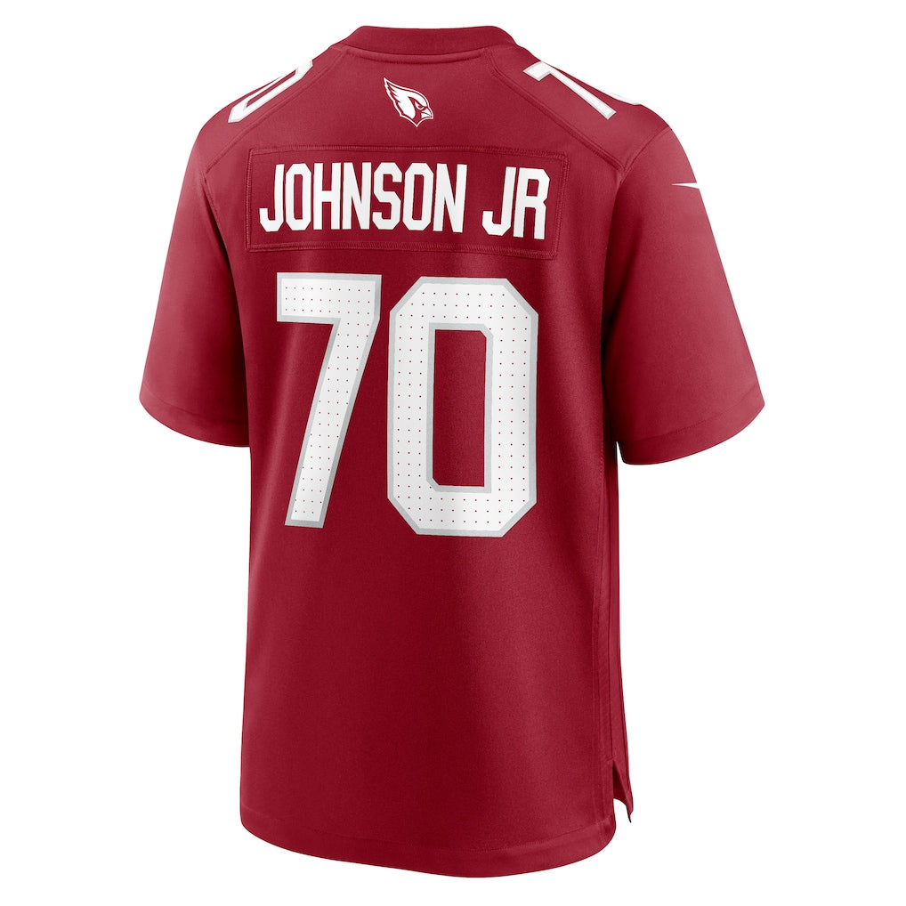 Tlead A.Cardinals #70 Paris Johnson Jr. Cardinal Team Game Jersey