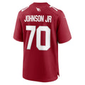 Tlead A.Cardinals #70 Paris Johnson Jr. Cardinal Team Game Jersey