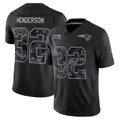 Tlead NE.Patriots #32 TreVeyon Henderson Player Black Limited 2026 Salute to Service Home Game Stitched Jerseys