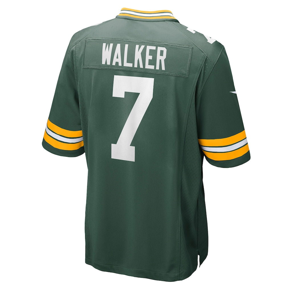 Tlead GB.Packers #7 Quay Walker Green Player Game Jersey