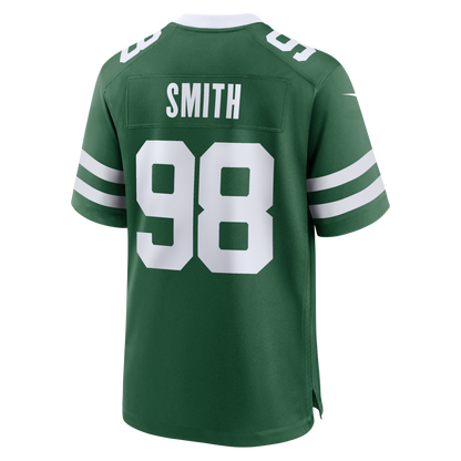 Tlead NY.Jets #98 Mazi Smith Legacy Green Team Game Jersey