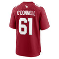 Tlead A.Cardinals #61 Carter O'Donnell Cardinal Team Game Jersey