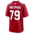 Tlead A.Cardinals #79 PJ Mustipher Cardinal Team Game Jersey