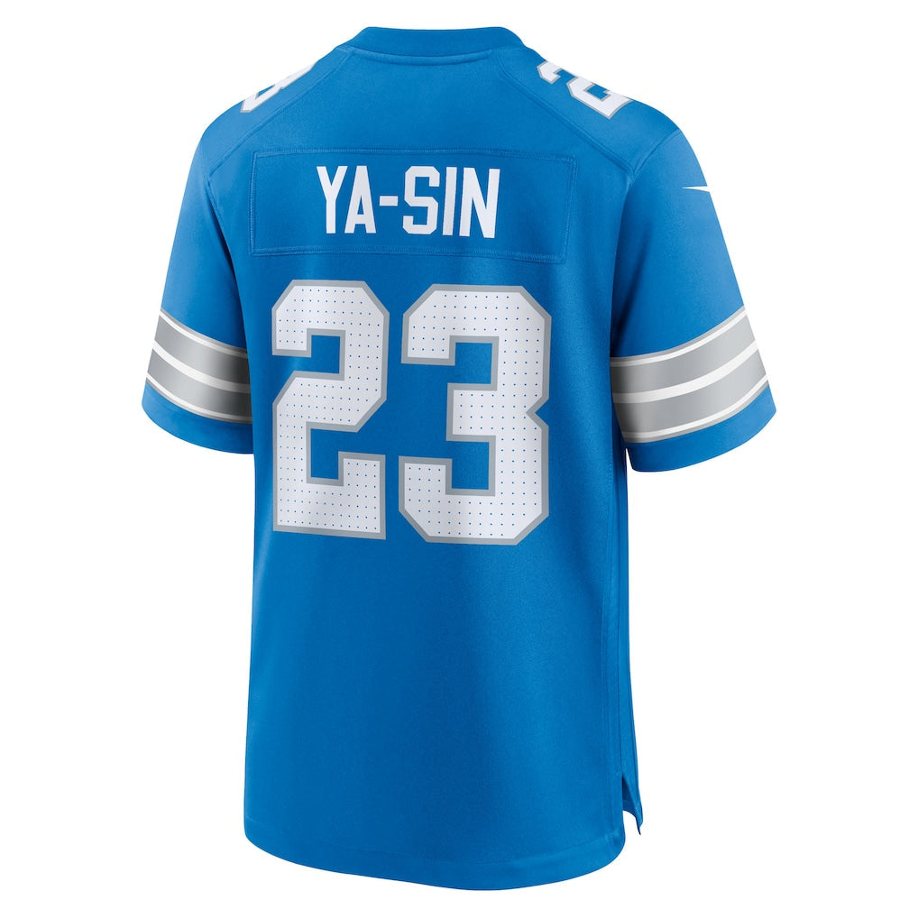 Tlead D.Lions #23 Rock Ya-Sin Blue Team Game Jersey