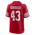 Tlead SF.49ers #43 Eric Kendricks Scarlet Team Game Jersey