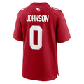 Tlead A.Cardinals #0 Will Johnson Cardinal Team Game Jersey