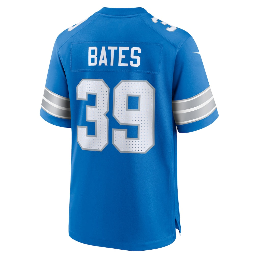 Tlead D.Lions #39 Jake Bates Blue Team Game Jersey