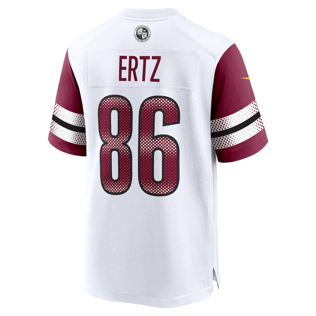 Tlead W.Commanders #86 Zach Ertz White Game Jersey