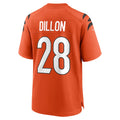 Tlead C.Bengals #28 Corey Dillon Orange Retired Player Alternate Game Jersey