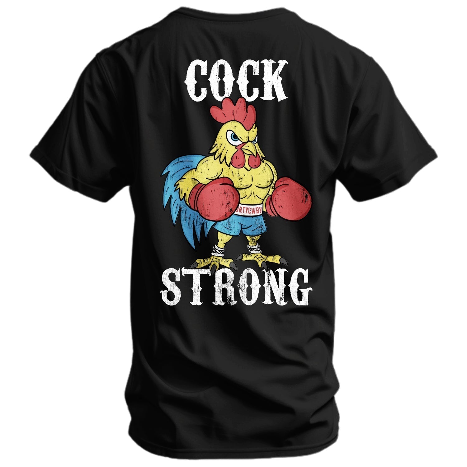 CustomNameinc cheap jerseys Ordering Boxing Chicken Strong Men's T-Shirt