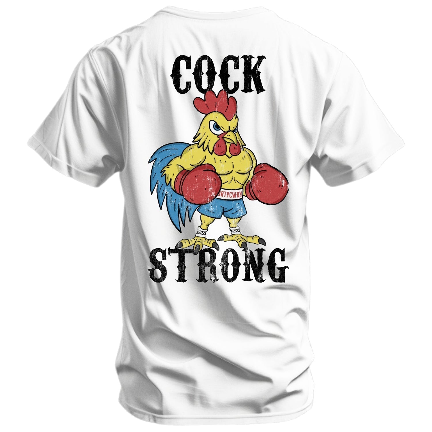 CustomNameinc cheap jerseys Ordering Boxing Chicken Strong Men's T-Shirt