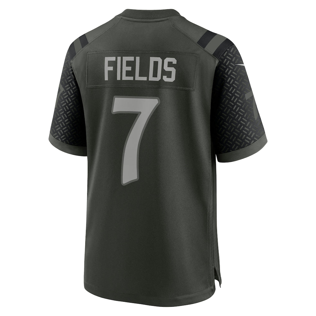 Tlead NY.Jets #7 Justin Fields Gotham Green 2025 Rivalries Collection Game Jersey