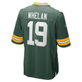Tlead GB.Packers #19 Daniel Whelan Green Game Jersey