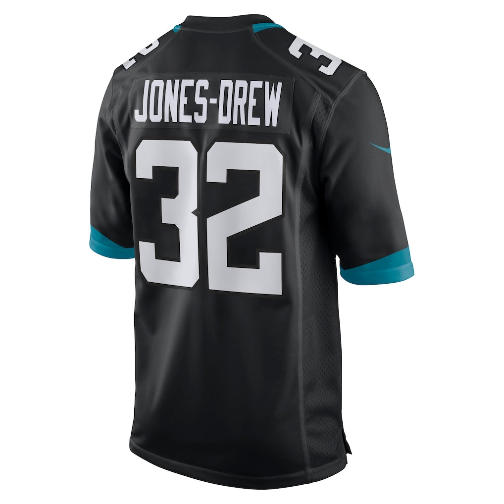 Tlead J.Jaguars #32 Maurice Jones-Drew Black Retired Player Alternate Game Jersey