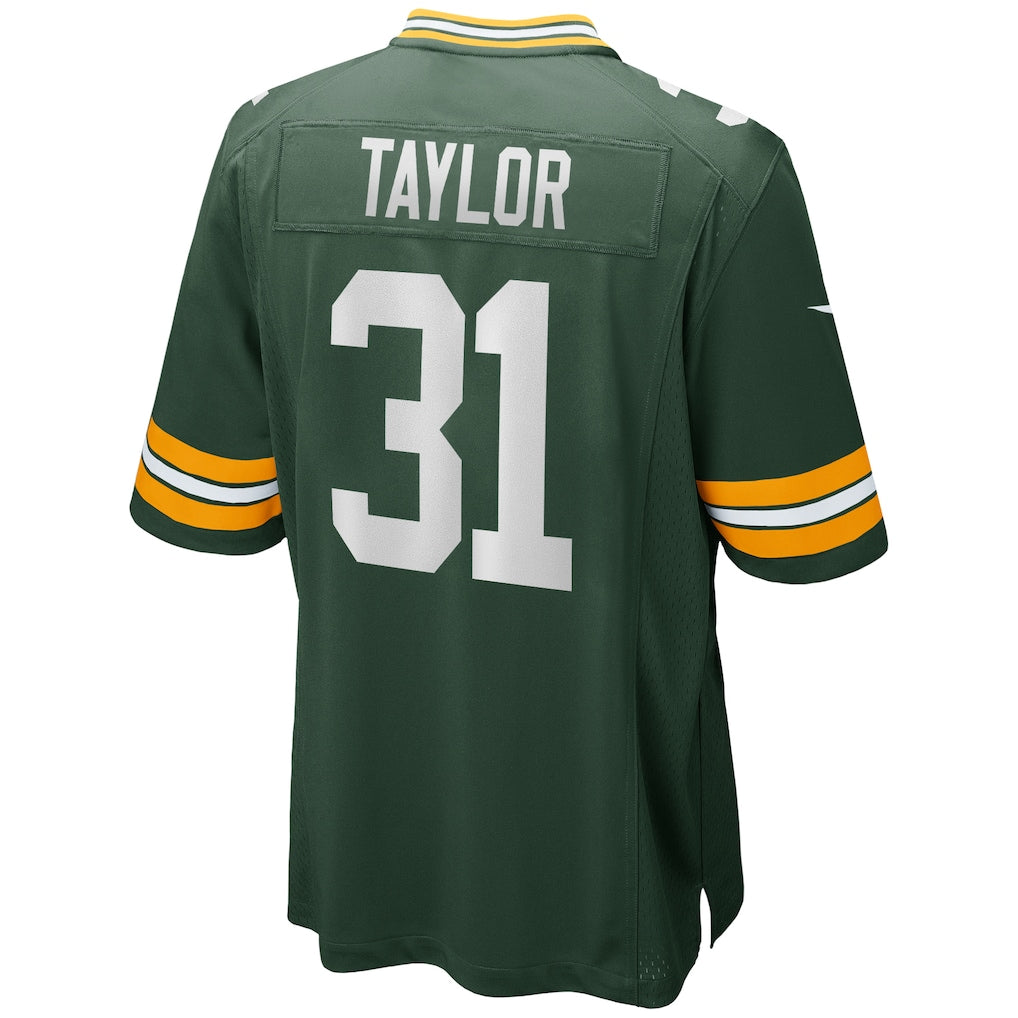 Tlead GB.Packers #31 Jim Taylor Green Game Jersey
