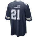 Tlead D.Cowboys #21 Ezekiel Elliott Navy Alternate Game Team Jersey