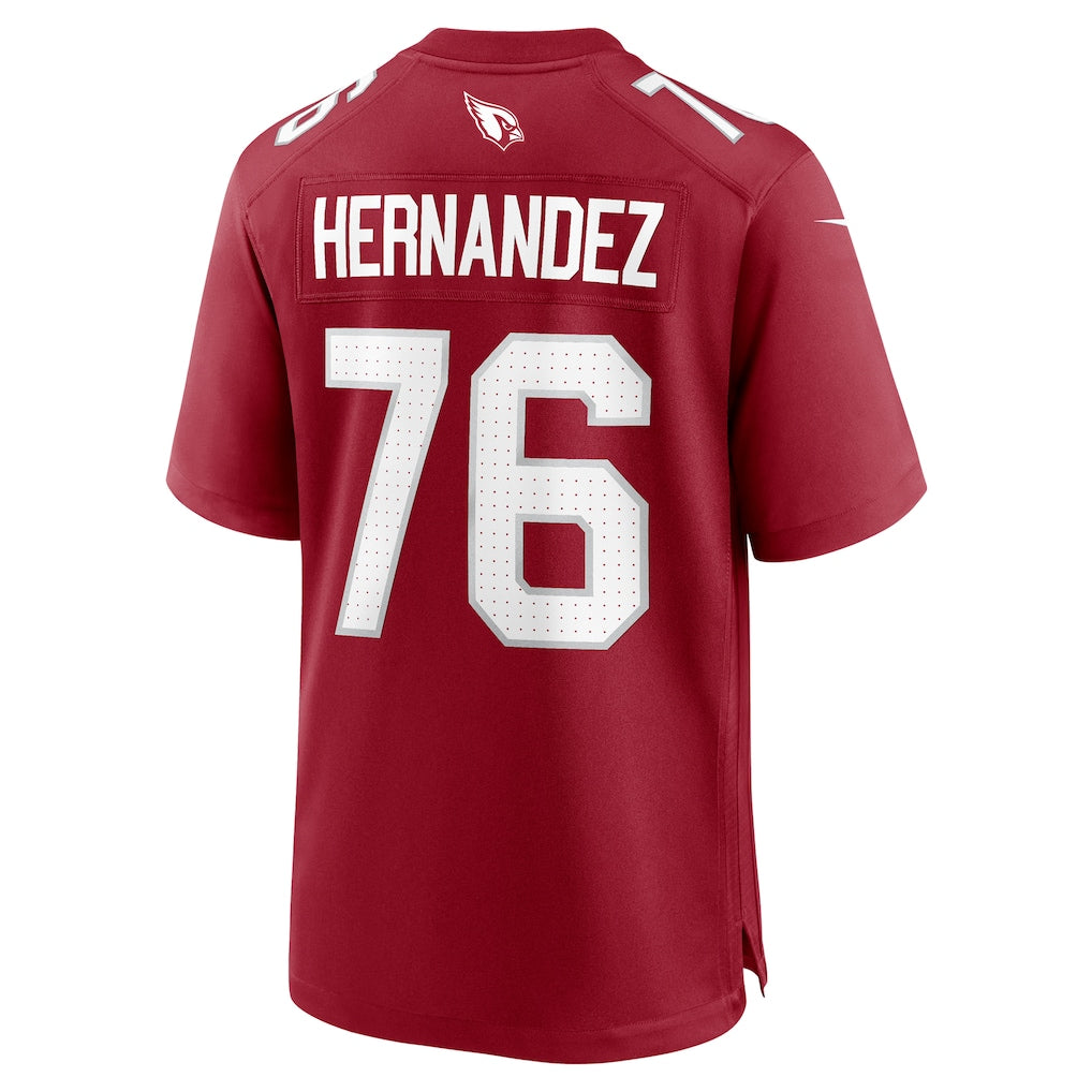 Tlead A.Cardinals #76 Will Hernandez Cardinal Team Game Jersey