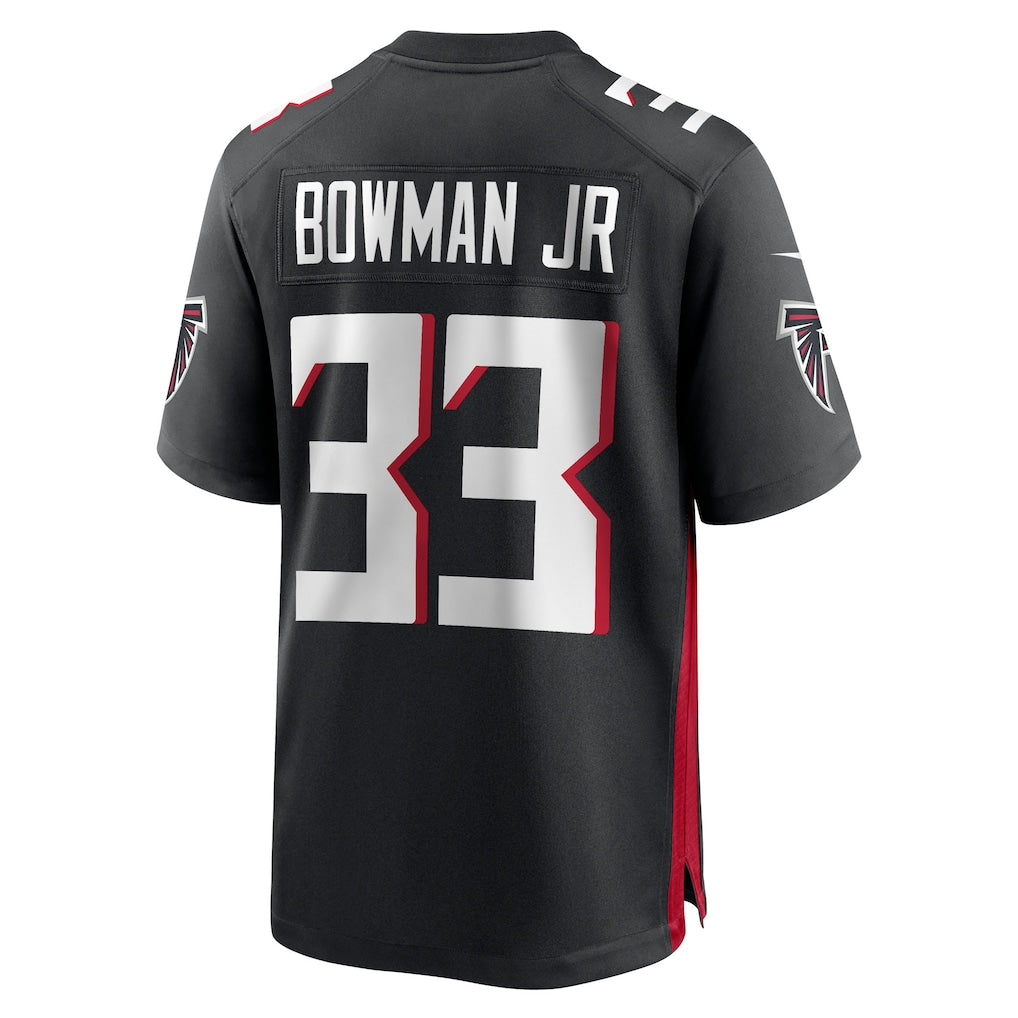 Tlead A.Falcons #33 Billy Bowman Jr. Black Team Game Jersey
