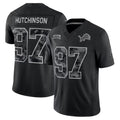 Tlead D.Lions #97 Aidan Hutchinson Player Black Limited 2026 Salute to Service Home Game Stitched Jerseys