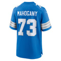 Tlead D.Lions #73 Christian Mahogany Blue Team Game Jersey