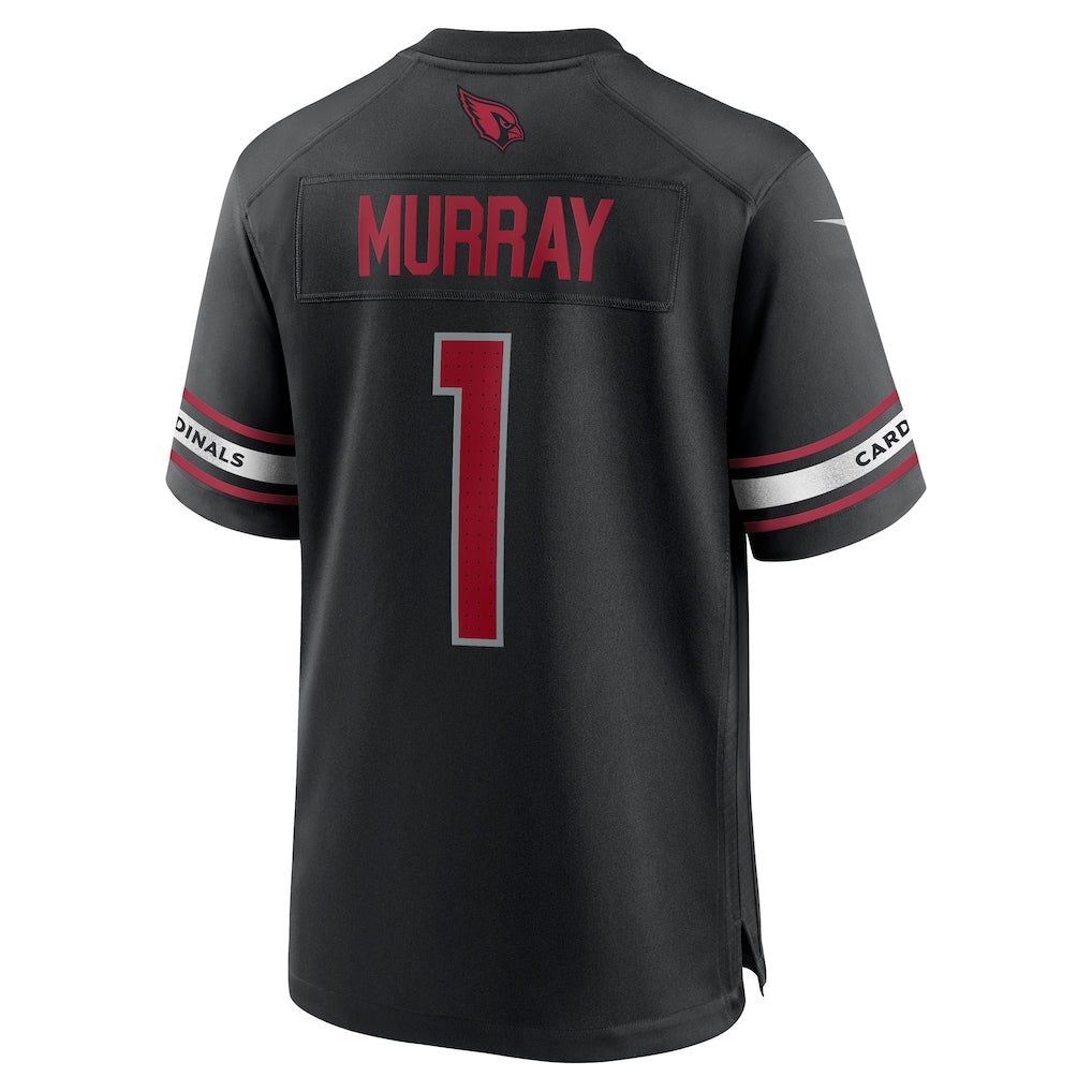 Tlead A.Cardinals #1 Kyler Murray Black Team Game Jersey