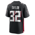 Tlead A.Falcons #32 Keith Taylor Black Team Game Jersey