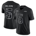 Tlead NY.Jets #5 Garrett Wilson Player Black Limited 2026 Salute to Service Home Game Stitched Jerseys