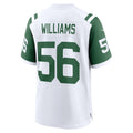 Tlead NY.Jets #56 Quincy Williams White Alternate Game Jersey