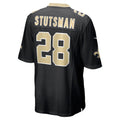 Tlead NO.Saints #28 Danny Stutsman Black Team Game Jersey