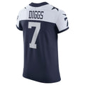 Tlead D.Cowboys #7 Trevon Diggs Navy Alternate Vapor Elite Jersey