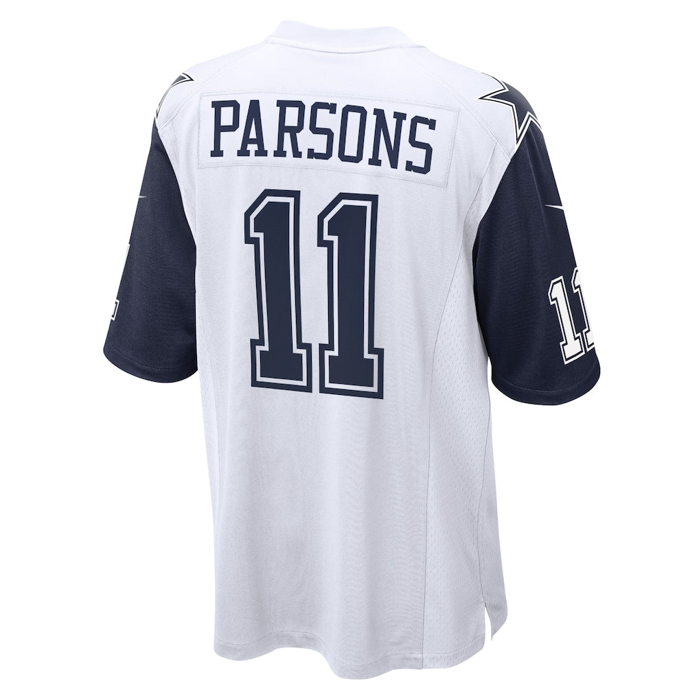 Tlead D.Cowboys #11 Micah Parsons White Alternate Game Team Jersey