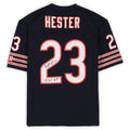 Tlead C.Bears #23 Devin Hester Authentic Navy Mitchell & Ness 2006 Replica Jersey with HOF 24 Inscription