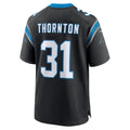 Tlead C.Panthers #31 Corey Thornton Black Team Game Jersey
