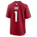 Tlead A.Cardinals #1 Dad Cardinal Team Game Jersey