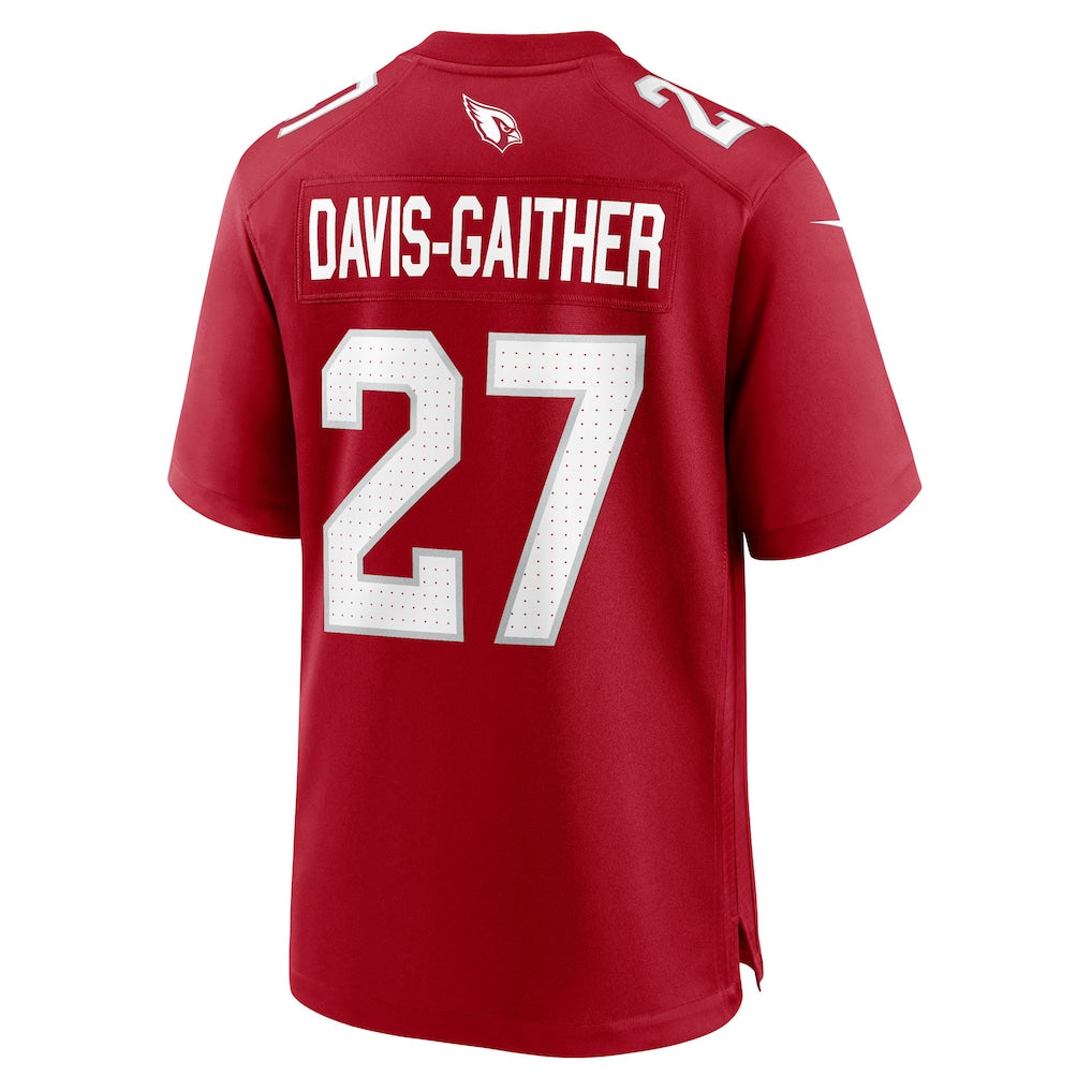 Tlead A.Cardinals #27 Akeem Davis-Gaither Cardinal Team Game Jersey