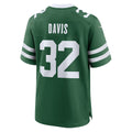 Tlead NY.Jets #32 Isaiah Davis Legacy Green Team Game Jersey