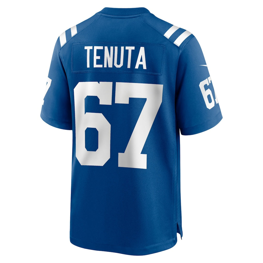 Tlead IN.Colts #67 Luke Tenuta Royal Team Game Jersey
