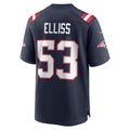 Tlead NE.Patriots #53 Christian Elliss Navy Game Retired Player Jersey