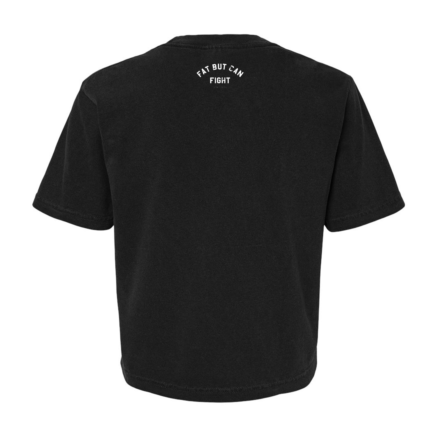 CustomNameinc cheap jerseys Ordering Fat But Can Fight Women's Crop Heavyweight Tee