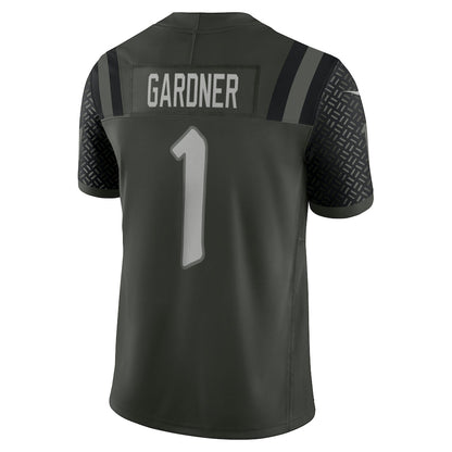 Tlead NY.Jets #1 Ahmad Sauce Gardner Gotham Green 2025 Rivalries Collection Limited  Jersey