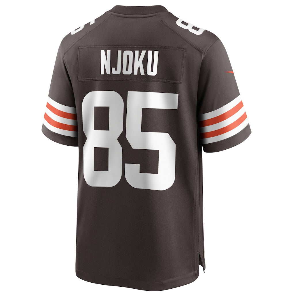 Tlead C.Browns #85 David Njoku Brown Player Game Jersey