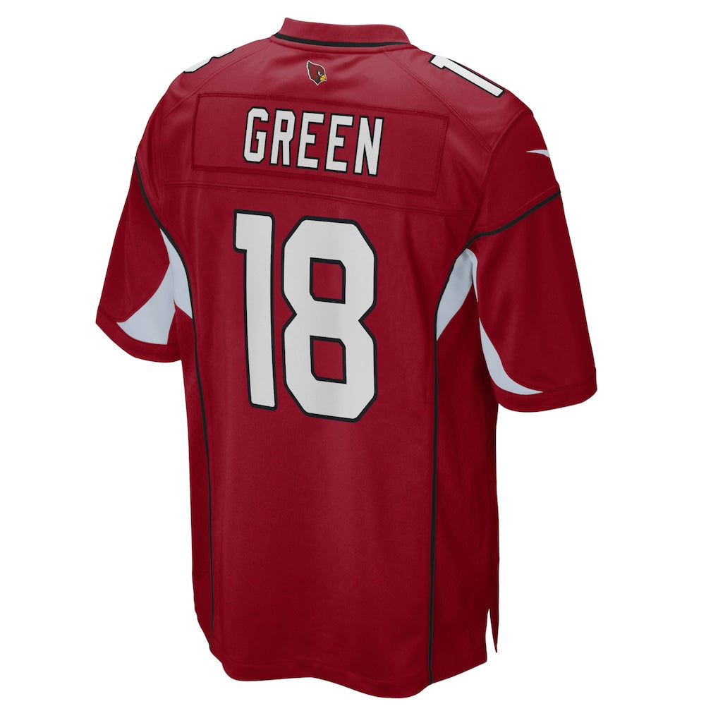 Tlead A.Cardinals #18 A.J. Green Cardinal Game Jersey